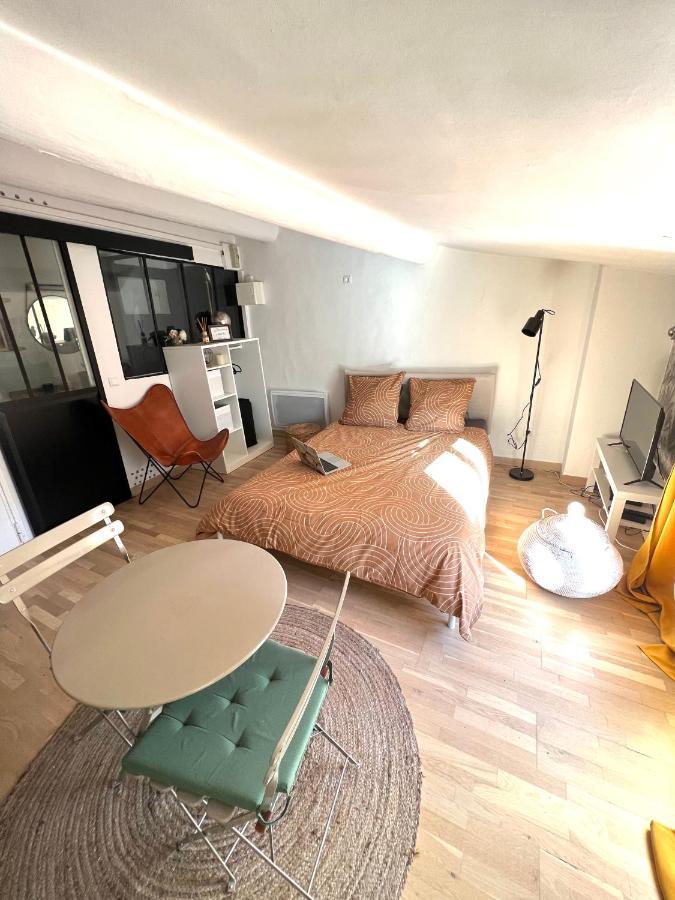 Studio En Plaint Centre De Marseille, Terrasse De 12M2 Apartamento Exterior foto